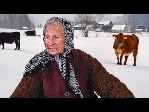 Life of Pensioners in a Remote Village Without Internet and Fuss