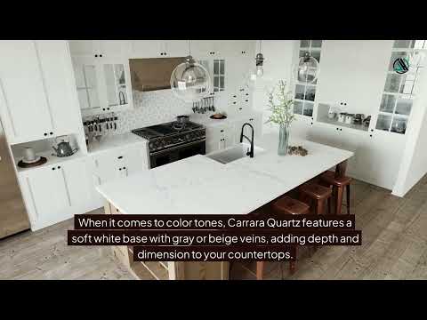 Carrara vs Calacatta Quartz Countertops - which one is better?