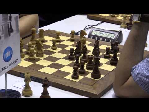 G1 6.1. GM Robert  CVEK  -  GM Kirill  BRYZGALIN ½ - ½