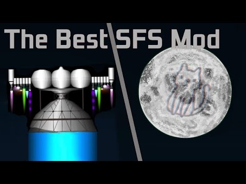 One of the BEST SFS's Mod |Recoleto's Detailed Engines Pack| #SFS #Mods