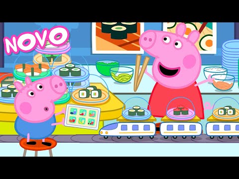 Capa de Peppa Pig Português Brasil | Trem de Comida | NOVO Contos da Peppa Pig |