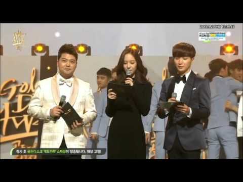 SHINee congratulates EXO GDA 160121