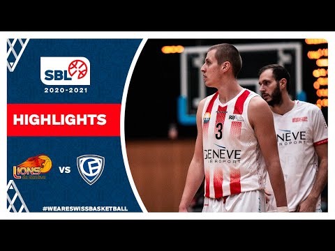 SBL 20/21 Highlights - Lions de Genève vs Fribourg Olympic
