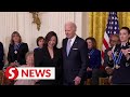 Michelle Yeoh honoured as pioneer by Biden with Presidential Medal of Freedom