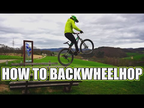 How to Backwheel Hop - Deutsch
