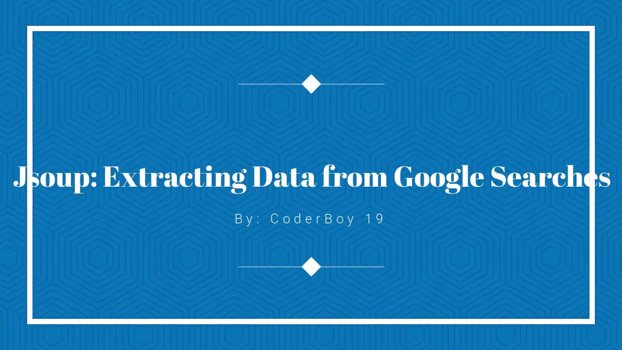 Jsoup: Extracting Data from Google Searches