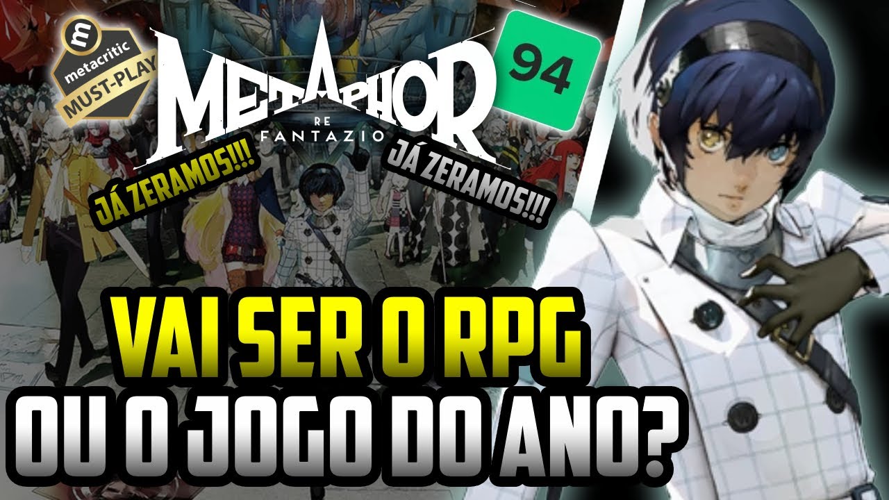 Análise/Review: JÁ ZERAMOS Metaphor ReFantazio e ele é um JRPG 90+ ÉPICO, que vale o seu HYPE!