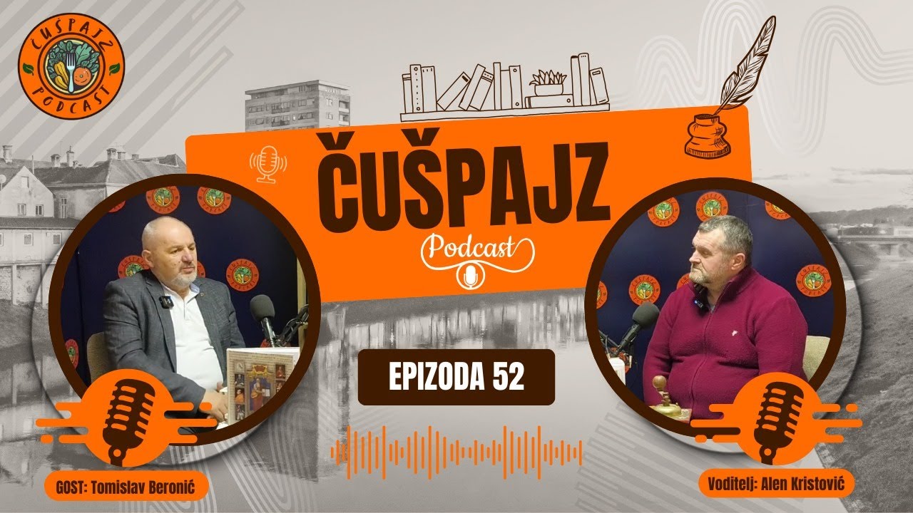PODCAST ČUŠPAJZ #52 - TOMISLAV BERONIĆ " Glagoljica prije Ćirila i Metoda "