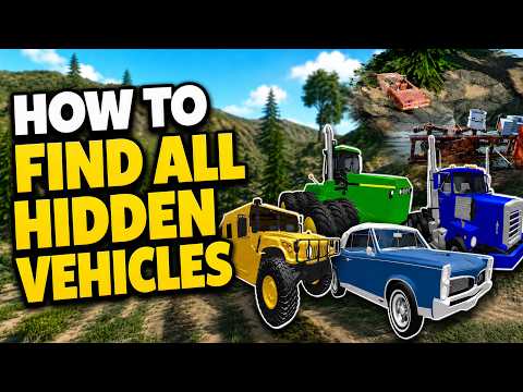 How to FIND ALL HIDDEN VEHICLES in AMERICAN PLAINS MUDDING (AMP) Roblox