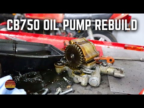 CB750 Chopper Revival - Rebuilding The Oil Pump