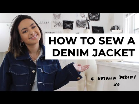 how to sew a denim jacket | pattern for sale