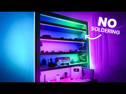 Easy Plug and Play LED Shelf Lights Anyone Can Do!