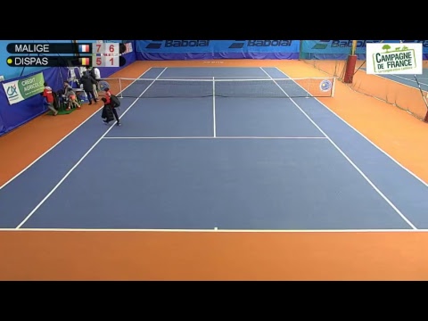 MALIGE Mae (FRA) VS DISPAS Nicolas (BEL) - Tennis Club Auray - Auray 1