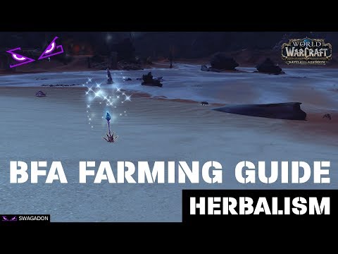 Herbalism Farming Guide (WoW BfA Beta)