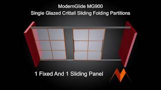 MG900 1 Fixed And 1 Sliding Panel