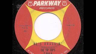 Tip Tops - Oo Kook A Boo / He's Braggin' - Parkway 868 - 5/63