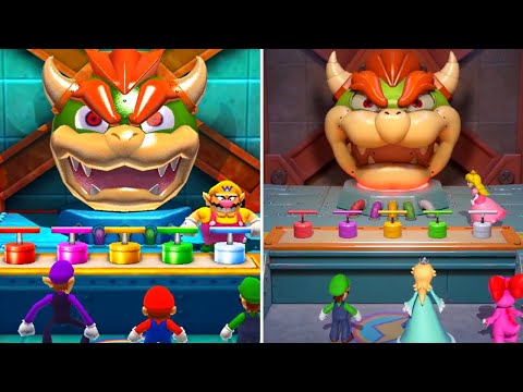 Mario Party Superstars vs Mario Party The Top 100 - Minigames Comparison
