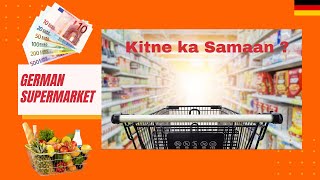 German Supermarket and Groceries Expenses !! I Vlog I Clausthal-Zellerfeld I [Hindi/Punjabi]