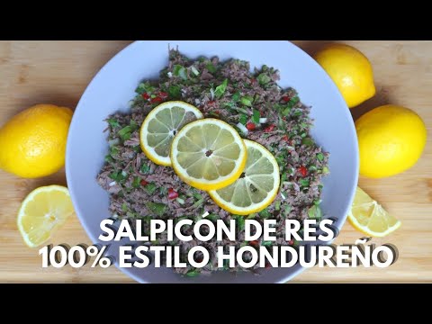 Salpicón de Res, 100% estilo hondureño! Receta de mi abuelita y de mi mamá!