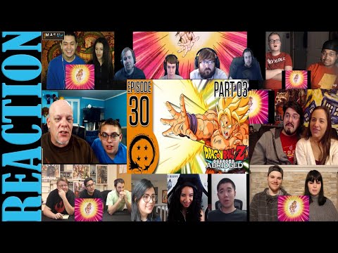 DragonBall Z Abridged: Episode 30 Part 3 - TeamFourStar (TFS) REACTIONS MASHUP