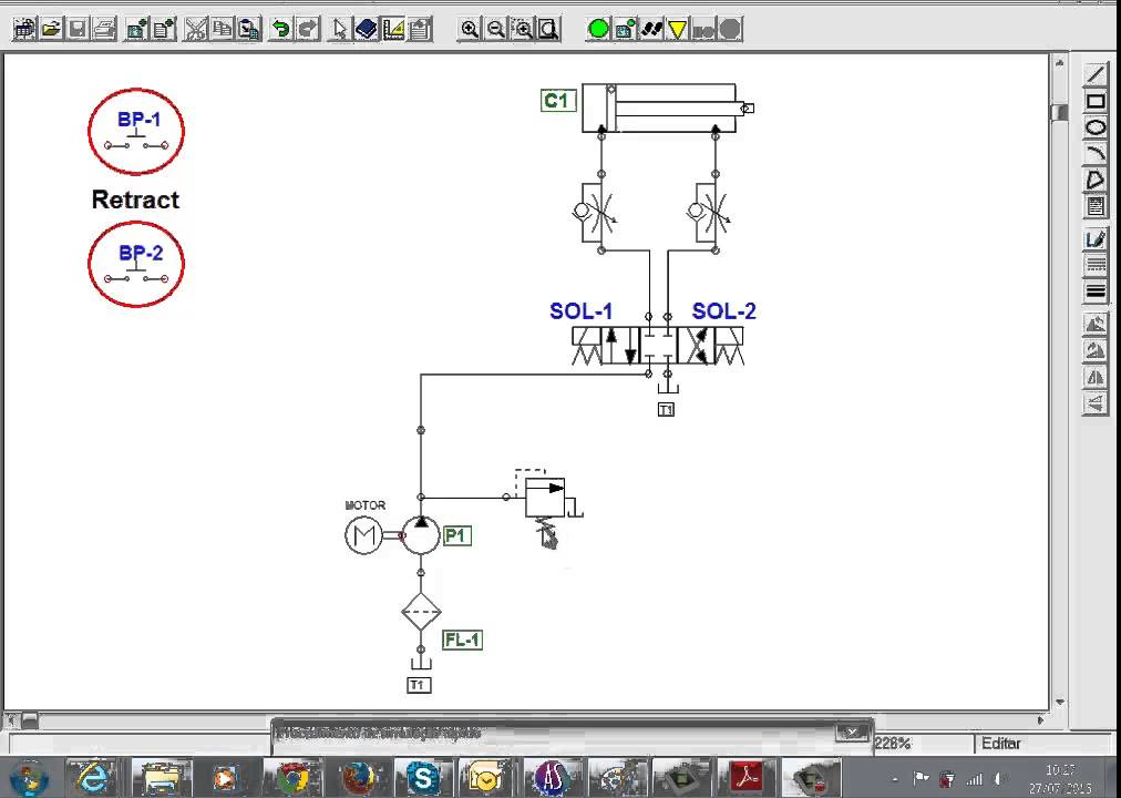CIRCUITO HIDRAULICO 1