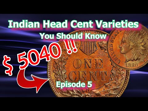 Indian Head Cent Varieties You Should Know Ep. 5 - 1880, 1883, 1891