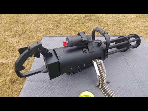 Hand Held M134 Gatling gun
