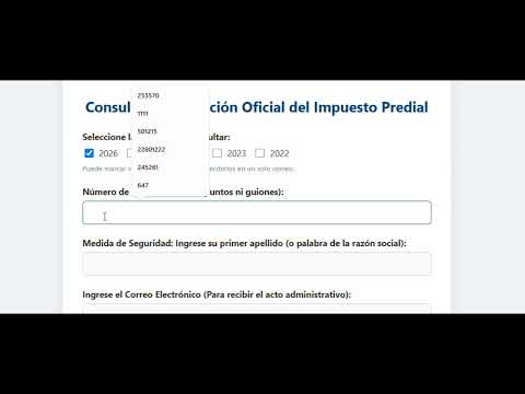 SISTEMA DE LIQUIDACIÓN MASIVA DEL IMPUESTO PREDIAL ALCALDÍA DE SAN JACINTO DEL CAUCA BOLÍVAR