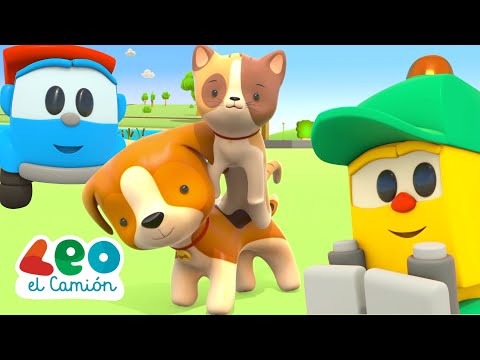 Leo the Truck - Learn the names of pets in Spanish with Leo and Lifty