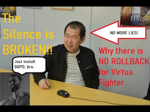 The Unknown TRUTH About Rollback Netcode and Virtua Fighter!