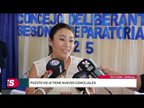 Asumieron los nuevos concejales de Puesto Viejo: la palabra de Tatiana Cazón