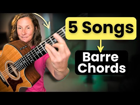 The Easiest Way to Learn Bar Chords (5 Songs You Already Know)