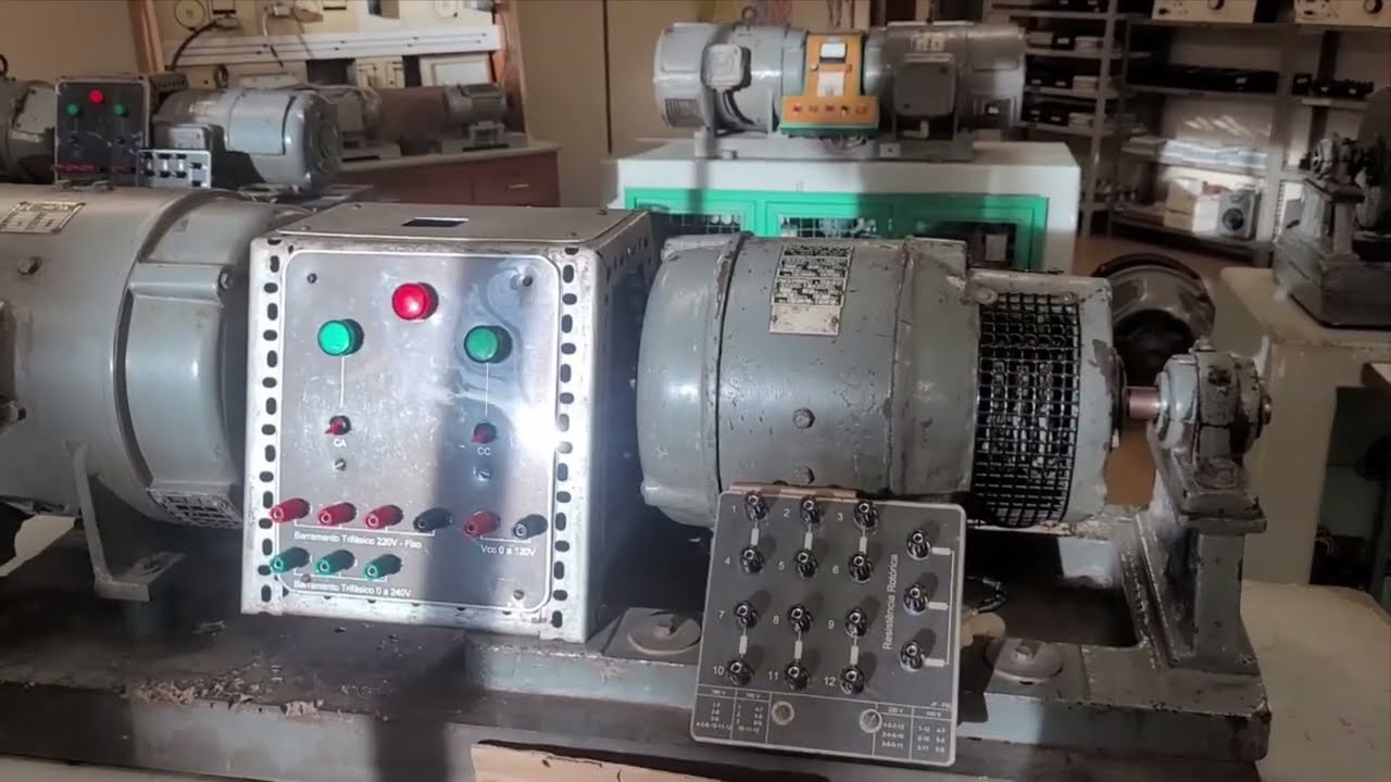 Aula 05 - Ensaio de rotor travado/bloqueado do Motor de Indução Trifásico