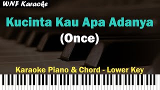 Download lagu Once - Kucinta Kau Apa Adanya (Karaoke Piano Lower Key & Chord) mp3 Download lagu Once - Kucinta Kau Apa Adanya (Karaoke Piano Lower Key & Chord) mp3