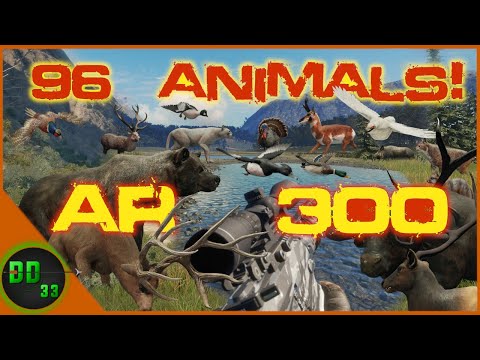 HUNTING EVERY ANIMAL IN THE GAME! (2024 Edition) Call Of The Wild
