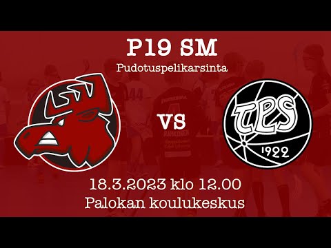 P19 SM: Pudotuspelikarsinta Happee - TPS 18.3.2023 klo 12.00
