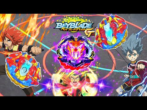 SWORD POWER: PRIME αPOCALYPSE VS Buster Xcalibur/Breaker Xcalius! BEYBLADE BURST GT ベイブレードバーストガチンコ