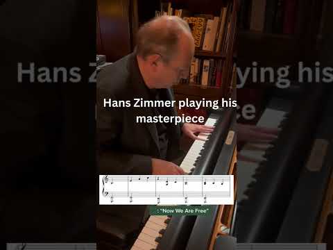 #hanszimmer playing his masterpiece #nowwearefree #gladiator #filmmusic #filmcomposer