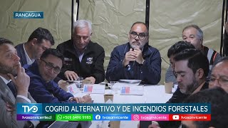 Coordinación y trabajo en equipo ante futura temporada de incendios forestales en O’Higgins