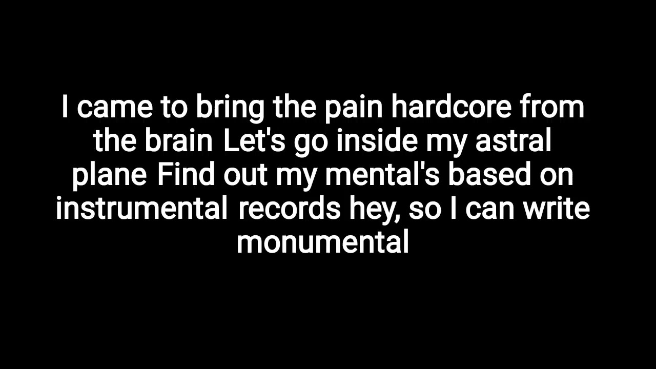 Method Man – Bring The Pain(lyrics)