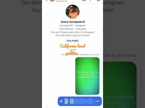 badasscreezy from hoover 🍊  mad a Jimmy Garoppolo for making him lose money 😂🤦🏾‍♂️