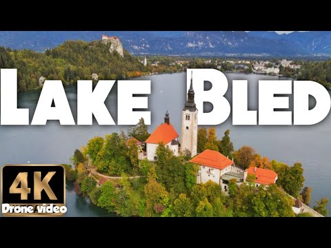 Lake Bled, Slovenia 4k Drone