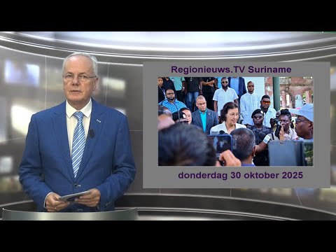 Regionieuws TV Suriname  30 oktober 2025 ► Bushouders voor geld naar Simons ► officier van justitie