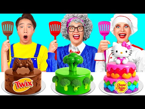 Me vs Grandma Cooking Challenge | Funny Moments