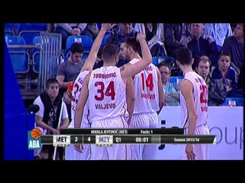 ABA Liga 2015/16, Round 15 match: Metalac Farmakom - MZT Skopje Aerodrom (19.12.2015)