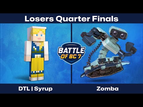 DTL | Syrup (Steve) vs Zomba (R.O.B) - Losers Quarter Finals - Ultimate Singles | BoBC7