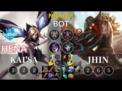 hyF Hena Kai'Sa vs Jhin Bot - KR Patch 10.25