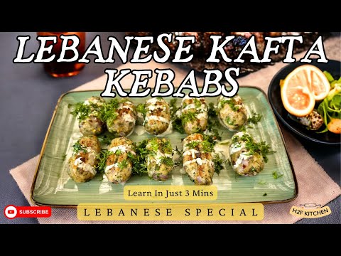 Lebanese Street Food 🇱🇧 Kafta Kebab Recipe!! | घर पर बनाएं स्वादिष्ट काफ्ता | @theyogachef110