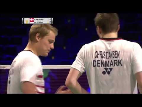 Bitburger Badminton Open 2017 | SF M3 –MD | Chr/Dau vs Alf/Ard