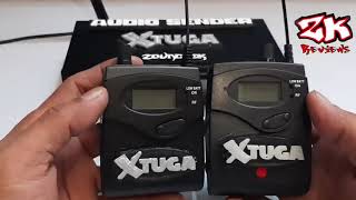 Video thumbnail for Xtuga BK510 Single Channel in Ear Monitor System UHF 100-Channel Wireless Professional by AUDIO XTUGA